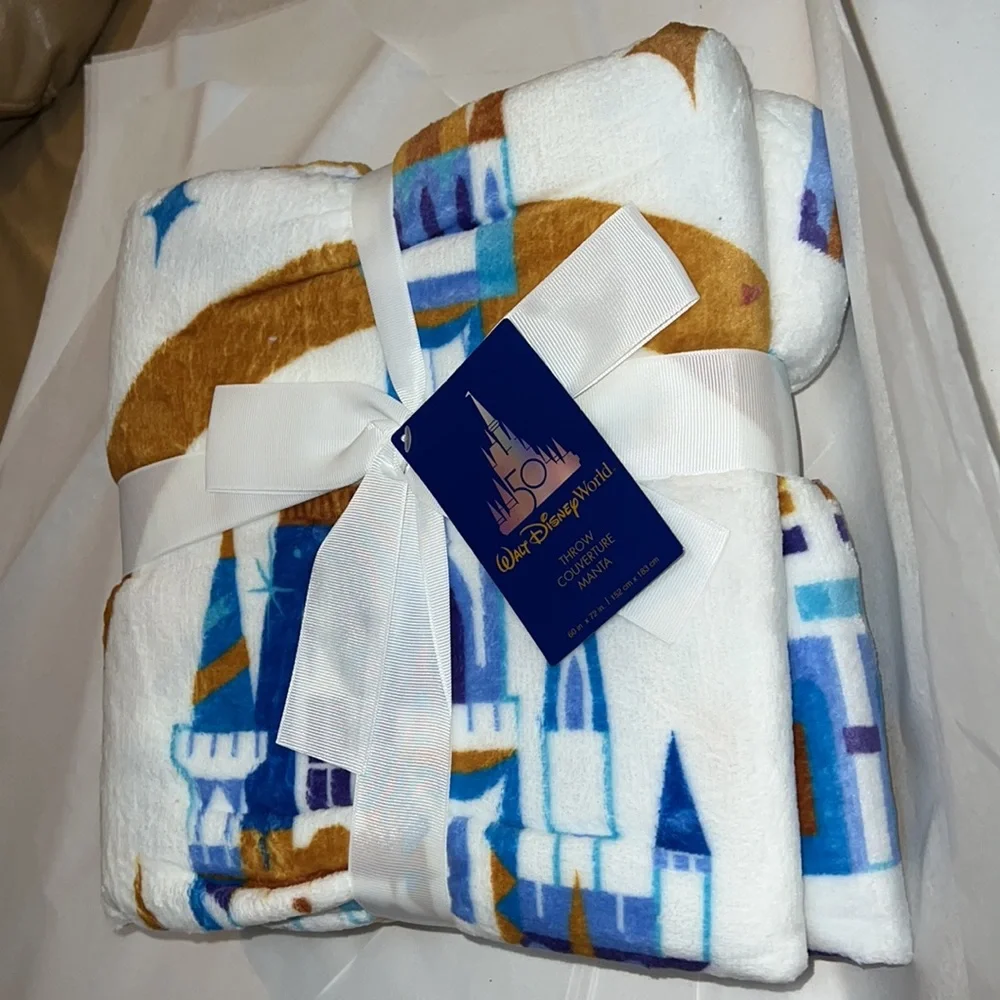 Walt Disney World  50th Anniversary Throw